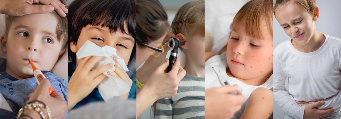 Las 10 enfermedades más comunes durante la infancia: conoce como prevenirlas